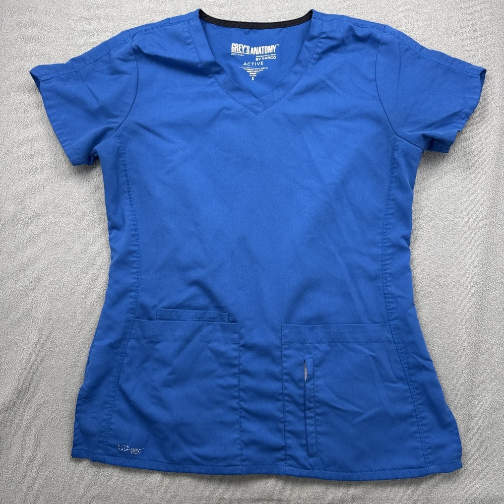 Women's Grey's Anatomy Blue  Scrub Size Small